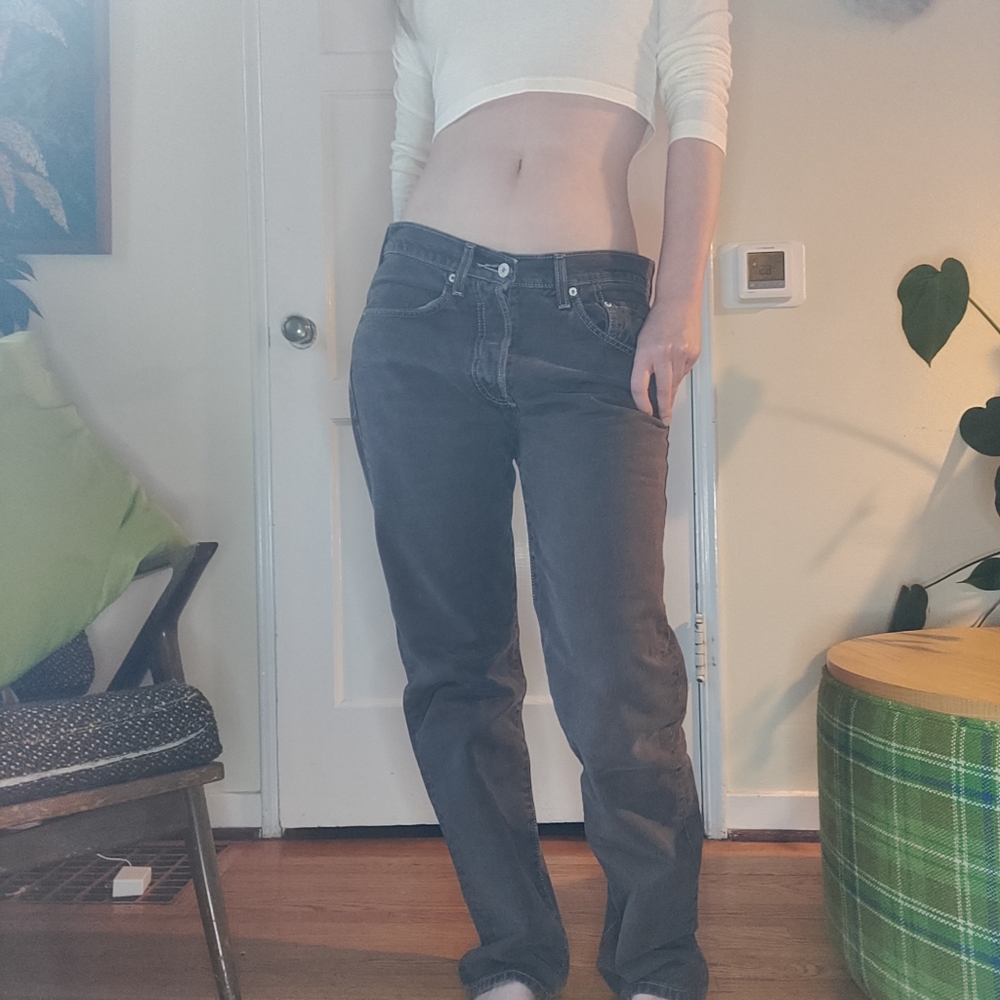 Vintage Brown Levis 501s